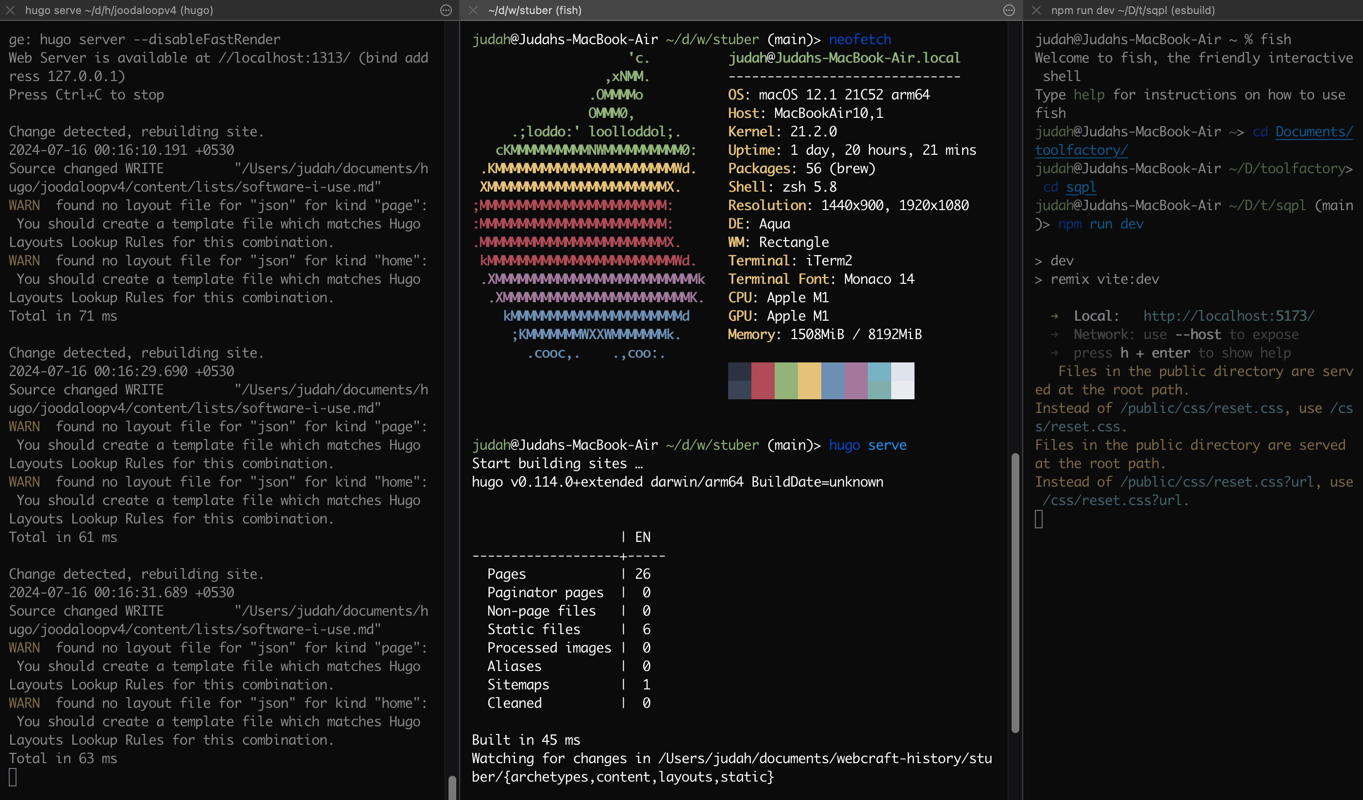 iTerm screenshot